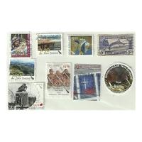 Packet - 9 Stamps - New Zealand