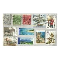 Packet 100 x Stamps Australia