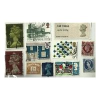 Packet - 100 x Stamps - Great Britain