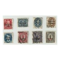 Packet - 8 x Stamps - Germany 1920