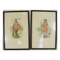 Pair of Royal Marines Museum Portsmouth prints