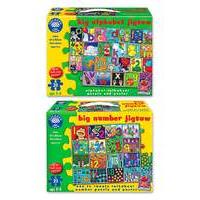 Pack of 2 Numbers and Letters Jigsaws