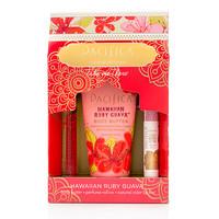 Pacifica Take Me There Hawaiian Ruby Guava Set