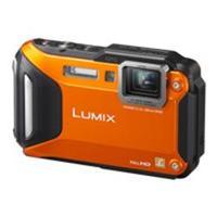 Panasonic Lumix DMC-FT5 16MP 4.6xZoom 3D Camera - Orange