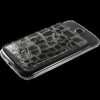 PATRONA MAGNETIC Samsung S3/S4 Wallet in Crocodile Black Pearl