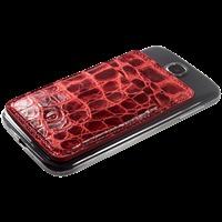 patrona magnetic samsung s3s4 wallet in crocodile masai