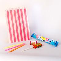 Party Sweets Pink Stripey Candy Shop Filled Party Bags