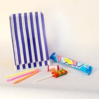 Party Sweets Blue Stripey Candy Shop Filled Party Bags