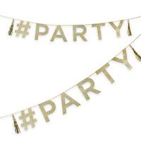 #PARTY Glitter Bunting