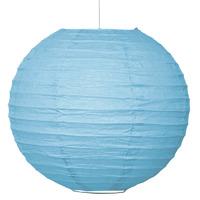 Pale Blue Paper Lantern