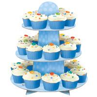 Pale Blue Cupcake Stand