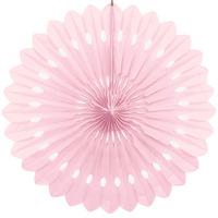 Pale Pink Decorative Paper Fan