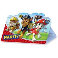 Paw Patrol Party Invitations