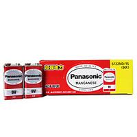 Panasonic 6F22ND 9V Carbon Zinc Battery 10 Pack