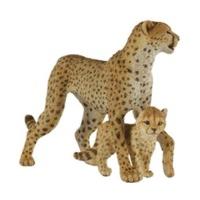 Papo Cheetah with baby (50044)