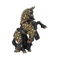 Papo Horse of Knight bull black (39918)