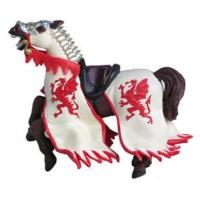 papo dragon king horse red 39388