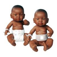 Paola Reina African Girl Doll In Nappy