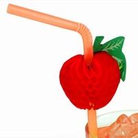 Paper Fruit Straws (Pack of 50)