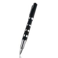 Parker Ingenuity Medium Nib Large Black Ink Fountain Pen (Black/Silver)