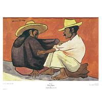 Pareja Indigena By Diego Rivera