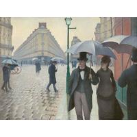 Paris Street Rainy Day By Gustave Caillebotte