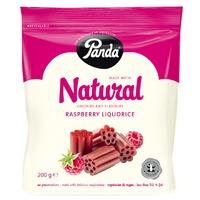 Panda Raspberry Liquorice 200g, White