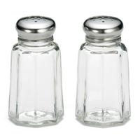 Paneled Salt and Pepper Shakers (Set of 2)