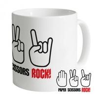 paper scissors rock mug