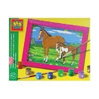 Paint by Numbers - Mare & Foal