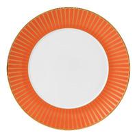 Palladian Plate Orange Accent 24cm