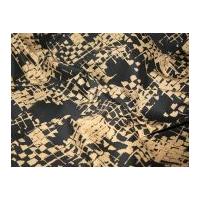 Patterned Stretch Cotton Dress Fabric