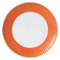 palladian plate orange accent 17cm