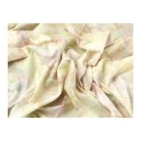 Pastel Digital Print Cotton Poplin Dress Fabric Cream