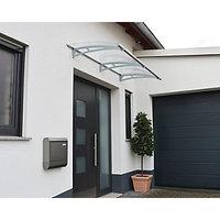 palram aquila 2050 modern polycarbonate door canopy 915 x 2055 mm