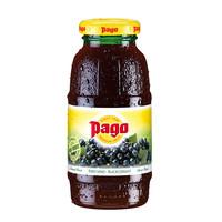 Pago Blackcurrant Juice 12x200ml