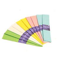 pastel crepe paper pack per 3 packs
