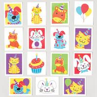 Party Pets Tattoos (Pack of 24)