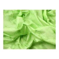 Pastel Digital Print Cotton Poplin Dress Fabric Lime Green