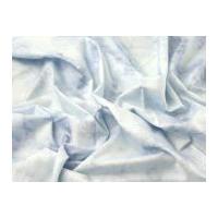 Pastel Digital Print Cotton Poplin Dress Fabric Sky Blue