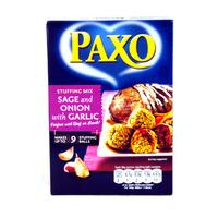 paxo with a twist of garlic stuffing