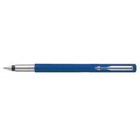 Parker Vector Standard Fountain Pen Durable with Stainless Steel Nib and Trim (Blue)