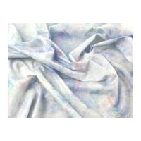 Pastel Digital Print Cotton Poplin Dress Fabric Lilac