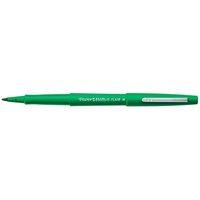 Paper Mate Nylon Fine Line Marker (Green) Pack of 12