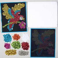 Parrot Sequin Picture Kit (Pack of 10)