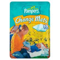 Pampers Change Mats 12 Pack