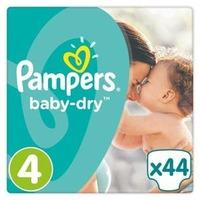 pampers baby dry size 4 maxi essential pack 44 nappies