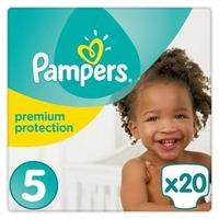 Pampers New Baby Premium Size 5 Carry Pack 20 Nappies