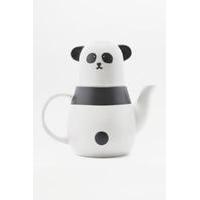 Panda Tea For One Set, BLACK & WHITE