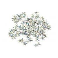 papercellar holographic star sequins silver